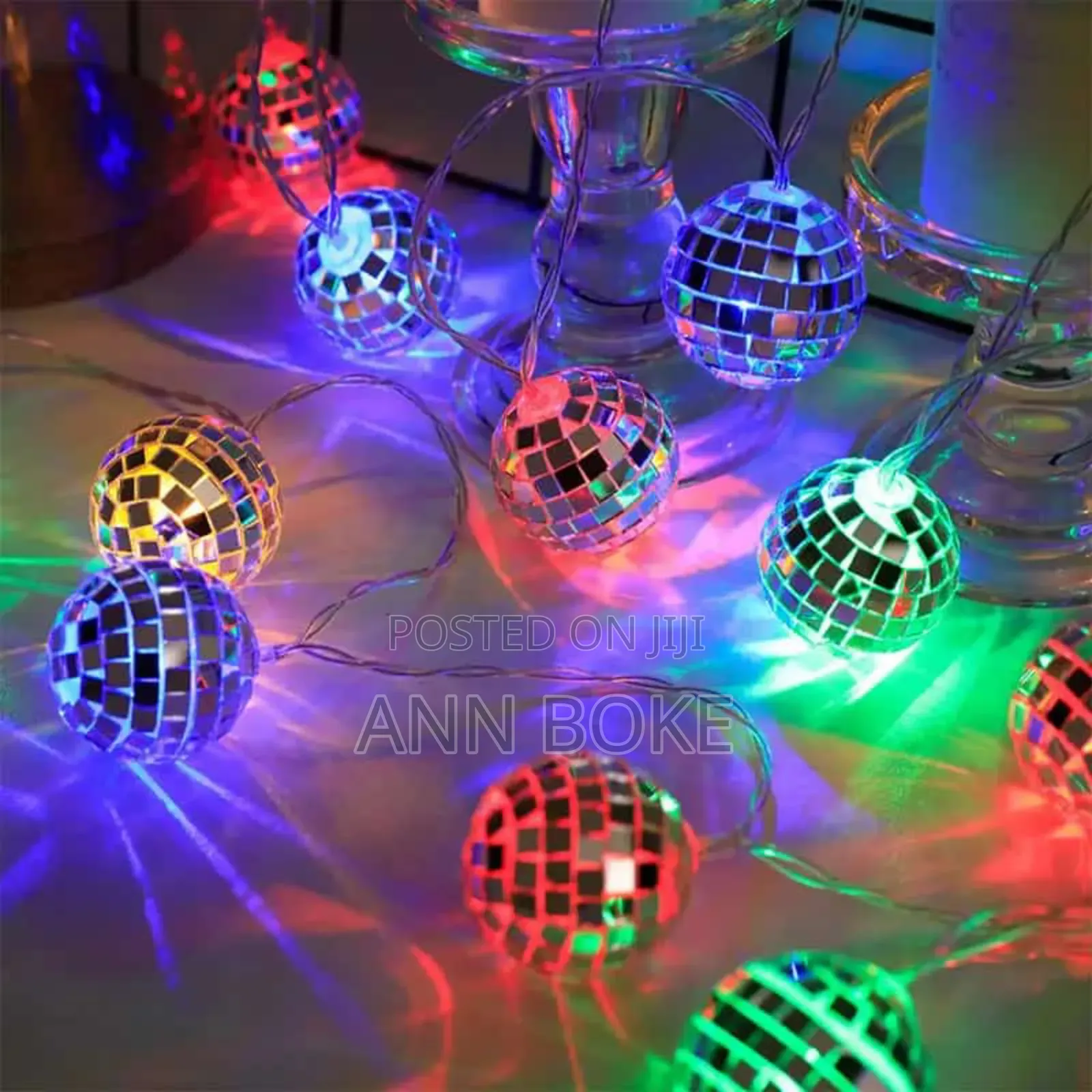 *4.5 MTRS Long 10 Mirror Ball Lights