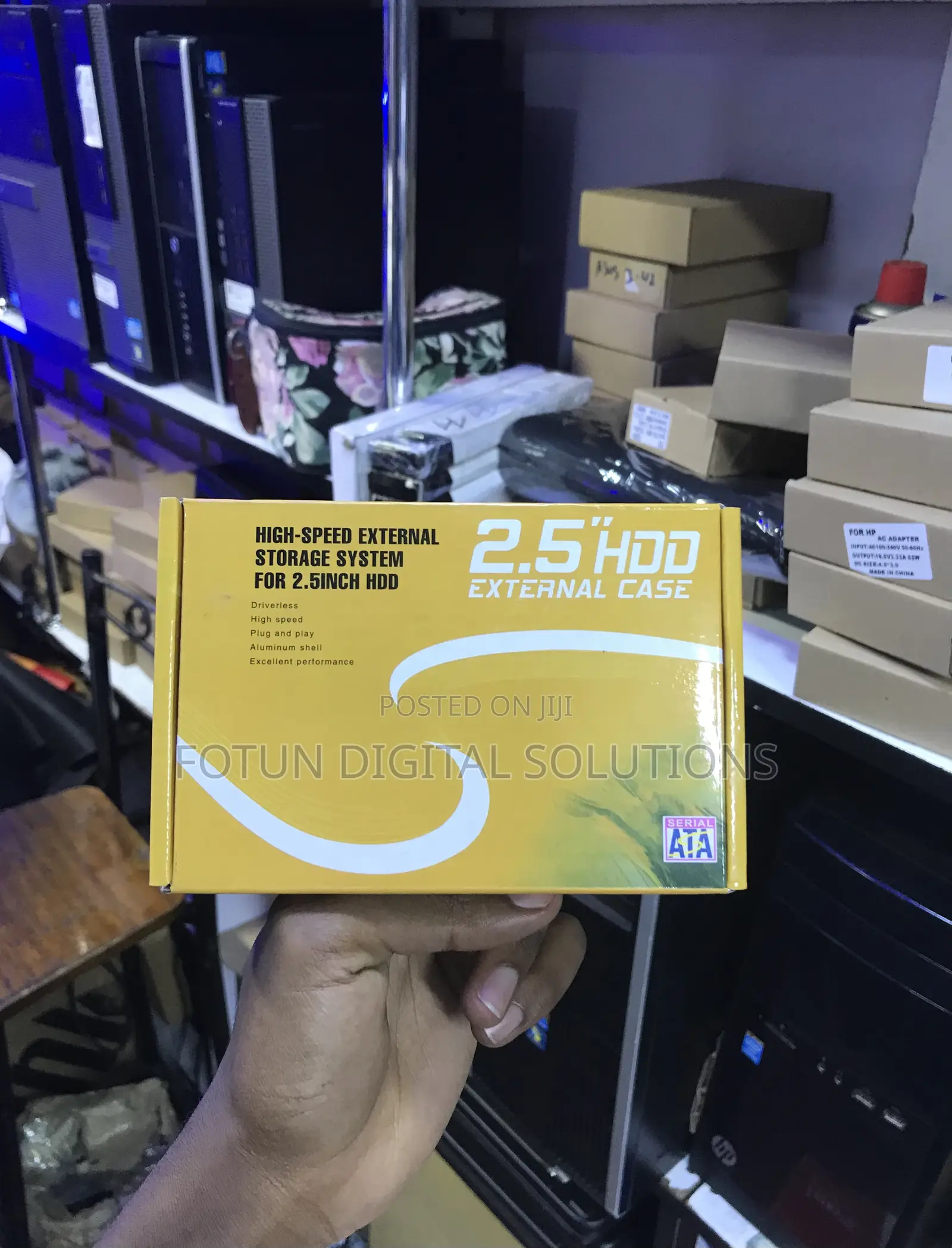 2.5 Inch HDD/SSD External Enclosure - Tool-Free Installation
