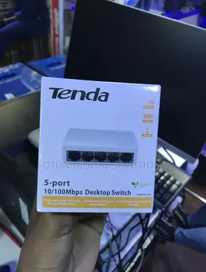 Tenda 5-Port 10/100mbps Desktop Switch - Basic Network Hub