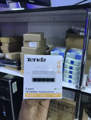 5-Port Fast Ethernet Switch - Tenda Desktop Network Hub