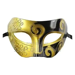 Two Tone Warrior Masquerade Party Mask for Men