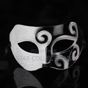 Two Tone Warrior Masquerade Party Mask for Men