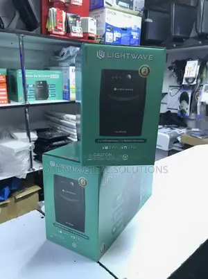 Lightwave 650va Ups - Protect Gaming Pc Entertainment