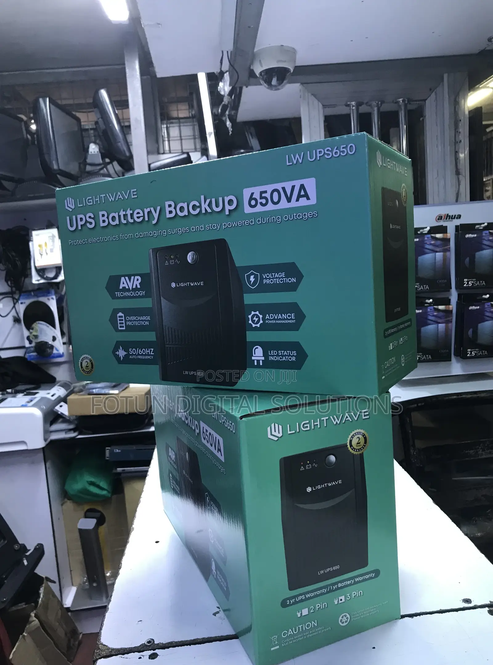 Lightwave 650va Ups - Small Business Power Solution