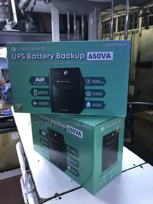 Lightwave 650va Ups - Surge Protection + Battery Backup