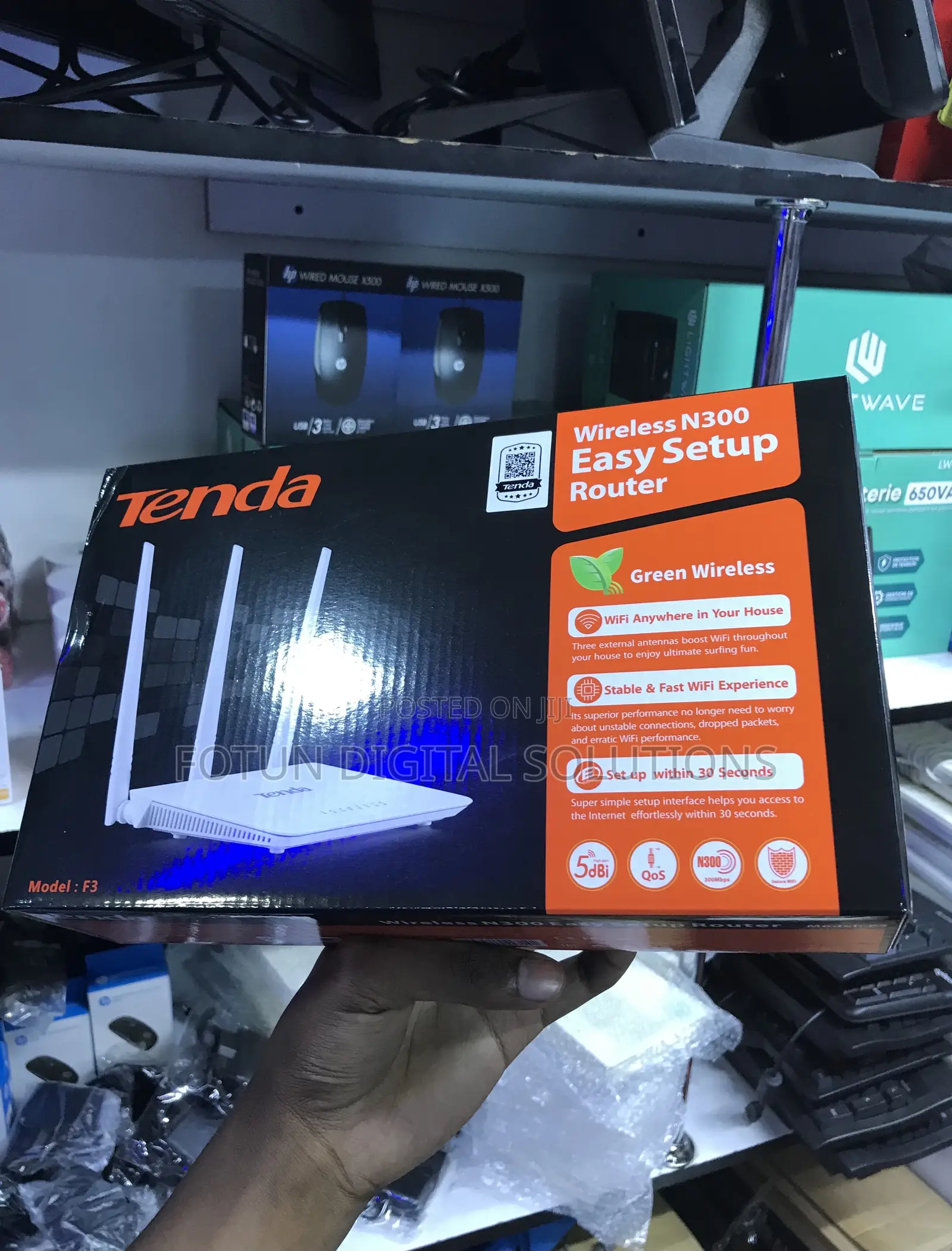 Tenda F3 Router N300 - Student Starter Special