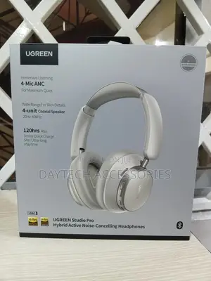 Ugreen Studio Pro Hitune Max6 120hr Hybrid Anc Headphones - White