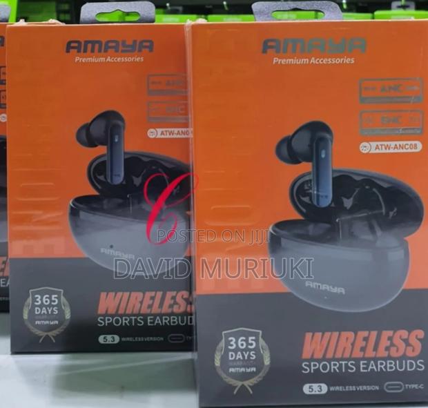 Amaya Atw-Anc08 *Anc* Wireless Sports Earbuds