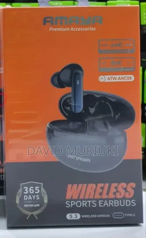 Amaya Atw-Anc08 *Anc* Wireless Sports Earbuds