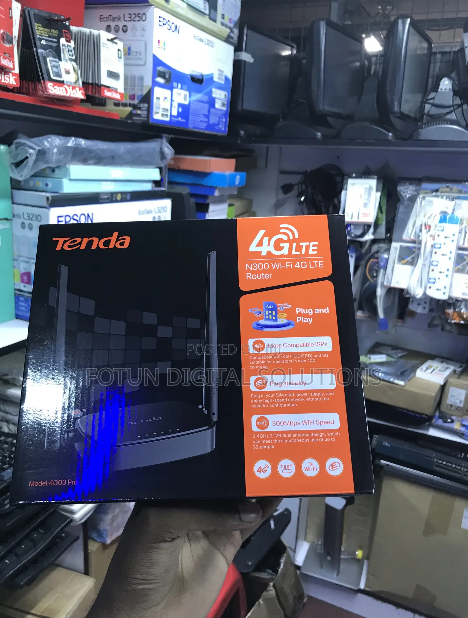 Tenda 4g03 Pro - 4g Router for Smart Homes Iot