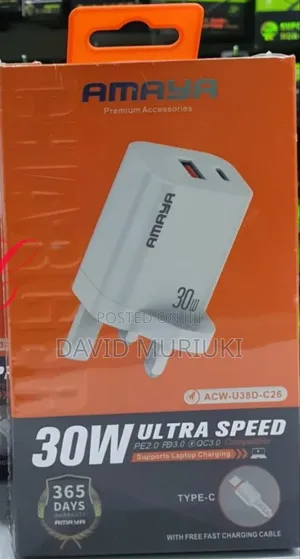 Amaya Acw-U38d-C26 *30w Supports Laptop Charging