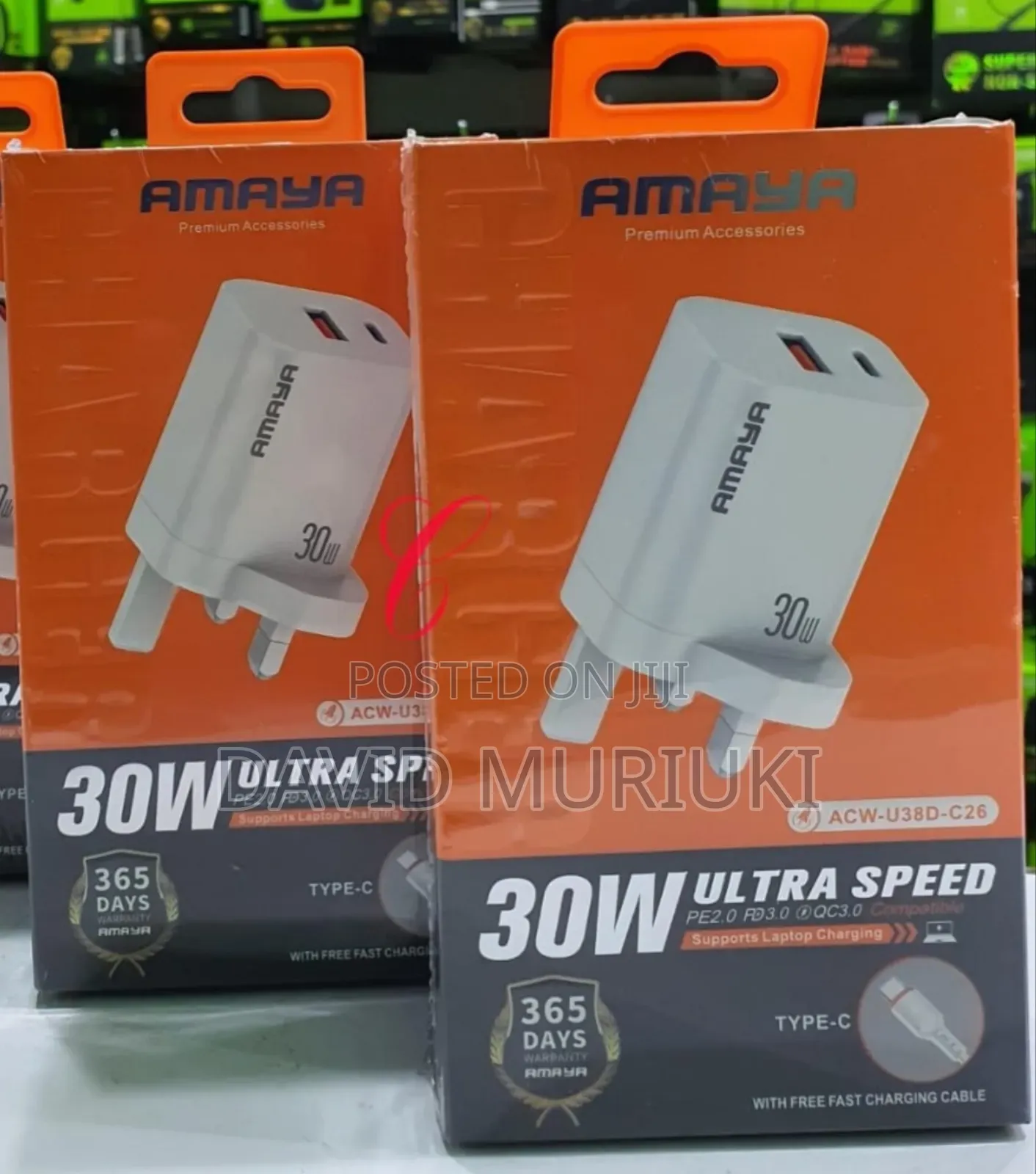 Amaya Acw-U38d-C26 *30w Supports Laptop Charging