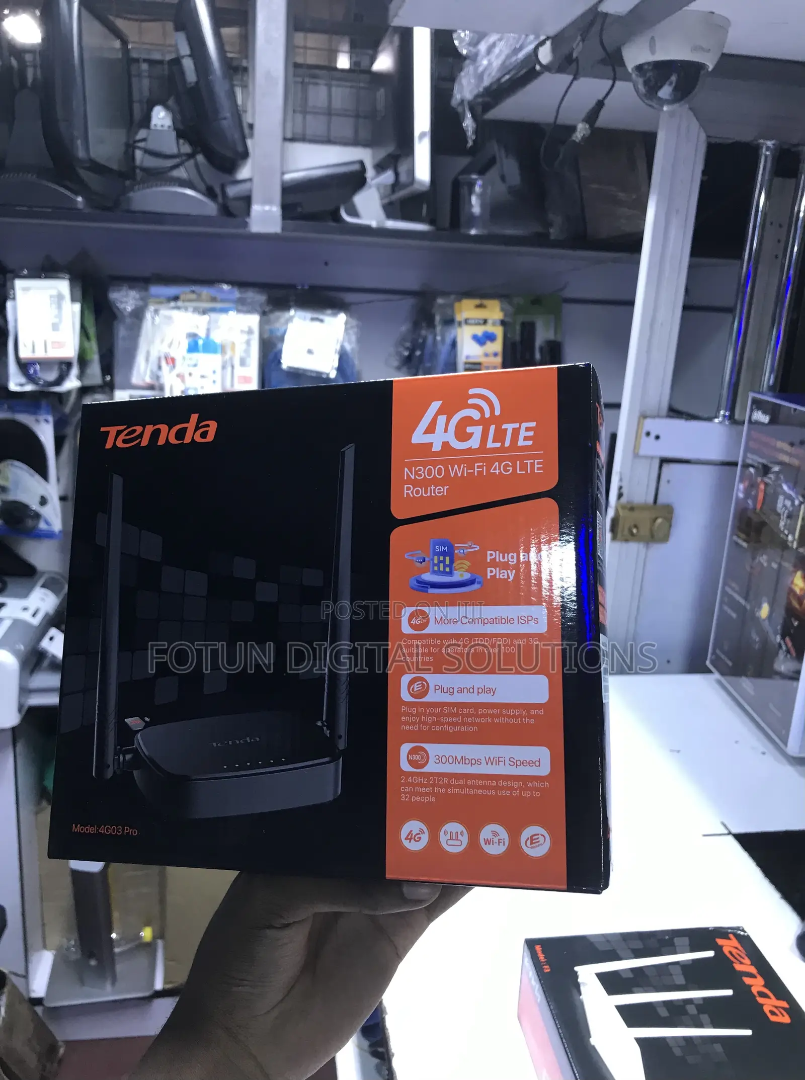 Tenda 4g03 Pro Portable 4g Router - Work From Anywhere