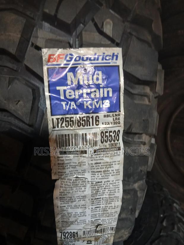 255/85 R 16 Bf Goodrich Mt Tyres Made in Usa.