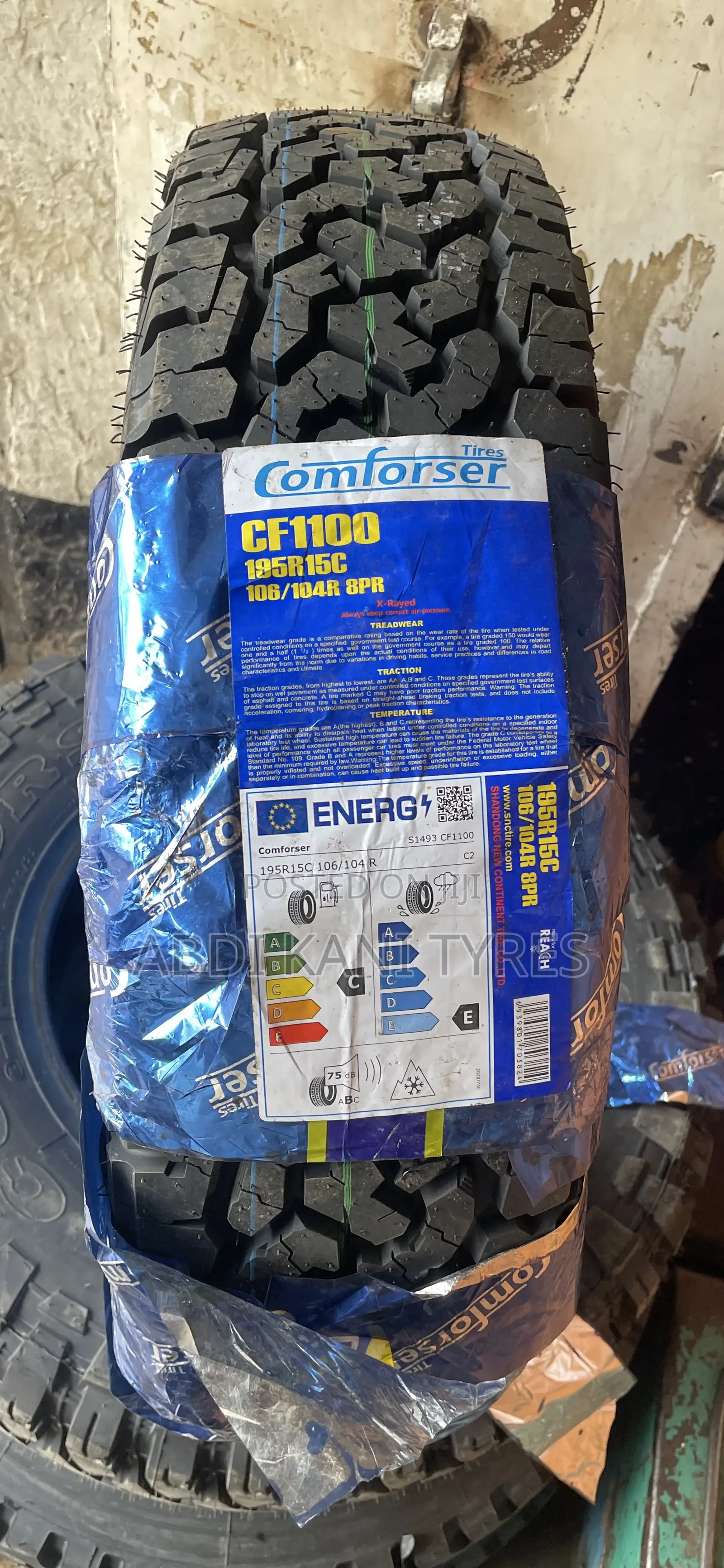 195r15c Comforser Tyres