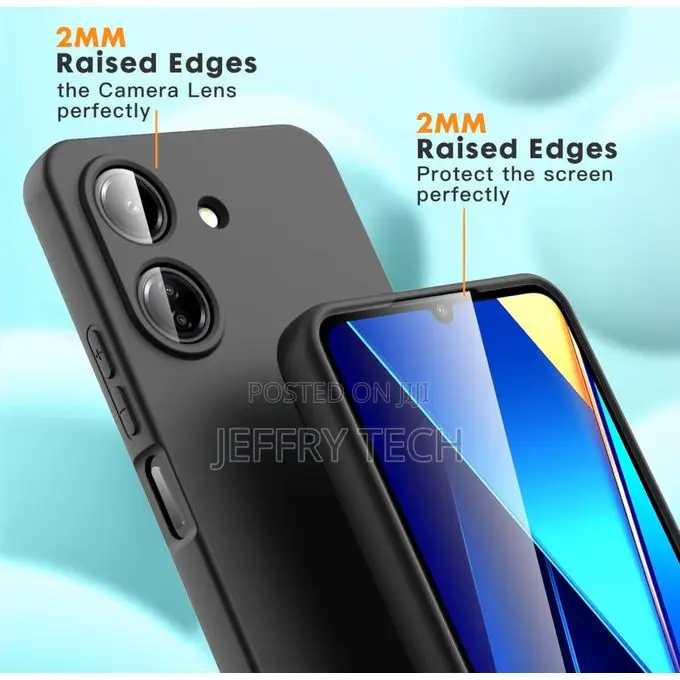 Silicone Case Compatible With Xiaomi Redmi 13c / Poco C65 +