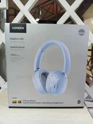 Ugreen Hitune Max5c Anc Wireless Bluetooth 5.4 Headphones.