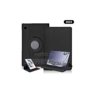 Flip Case for Samsung Galaxy Tab A9 8.7" - Leather - thumbnail 2