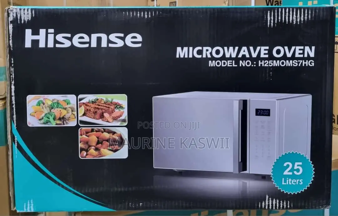 Hisense Microwave Oven 25l-Silver