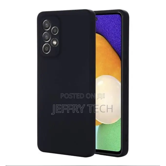 Protective Silicone Case for Samsung Galaxy A73 - 5g + Shockproof - Bl