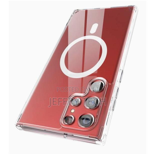 Case Compatible With Samsung Galaxy S22 Ultra Wireless Magnetic Chargi
