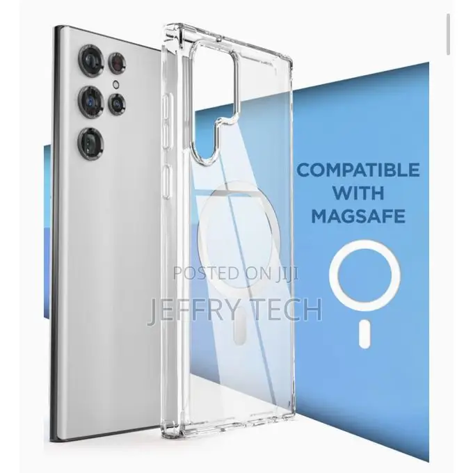 Case Compatible With Samsung Galaxy S22 Ultra Wireless Magnetic Chargi