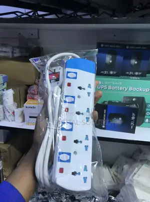 Heavy-duty 4-port Power Extension - For Workshop Garage