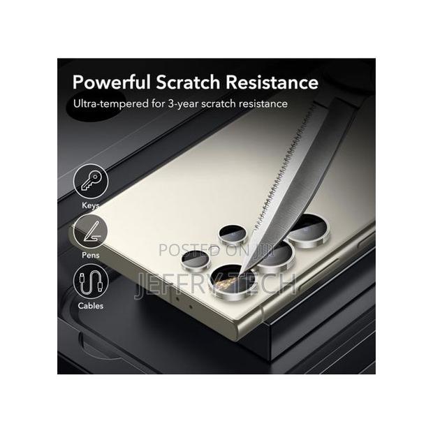 Lens Protector for Samsung Galaxy S23 Ultra, Ultra-Thin Tempered Glass - thumbnail 3