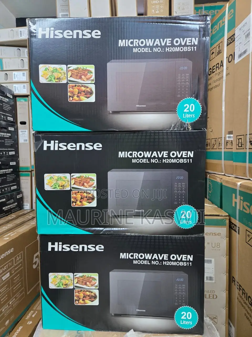 Hisense Microwave Oven 20 L -Black