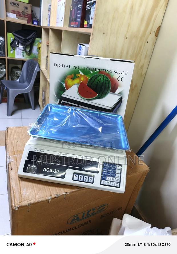 Acs 30kgs Digital Weighing Scale - main view