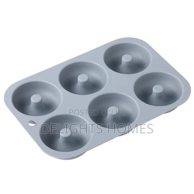 3d Donut Shape Silicon Baking Cake Tin_kis