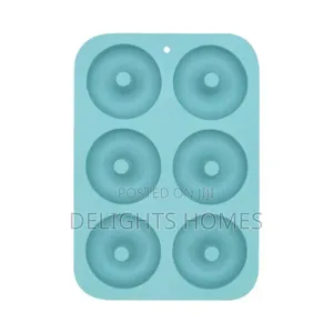 3d Donut Shape Silicon Baking Cake Tin_kis