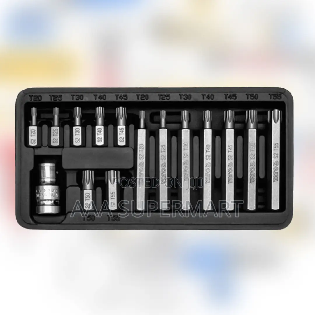 Yt-0411 Screwdriver Bit Set /Torx/ 15pcs