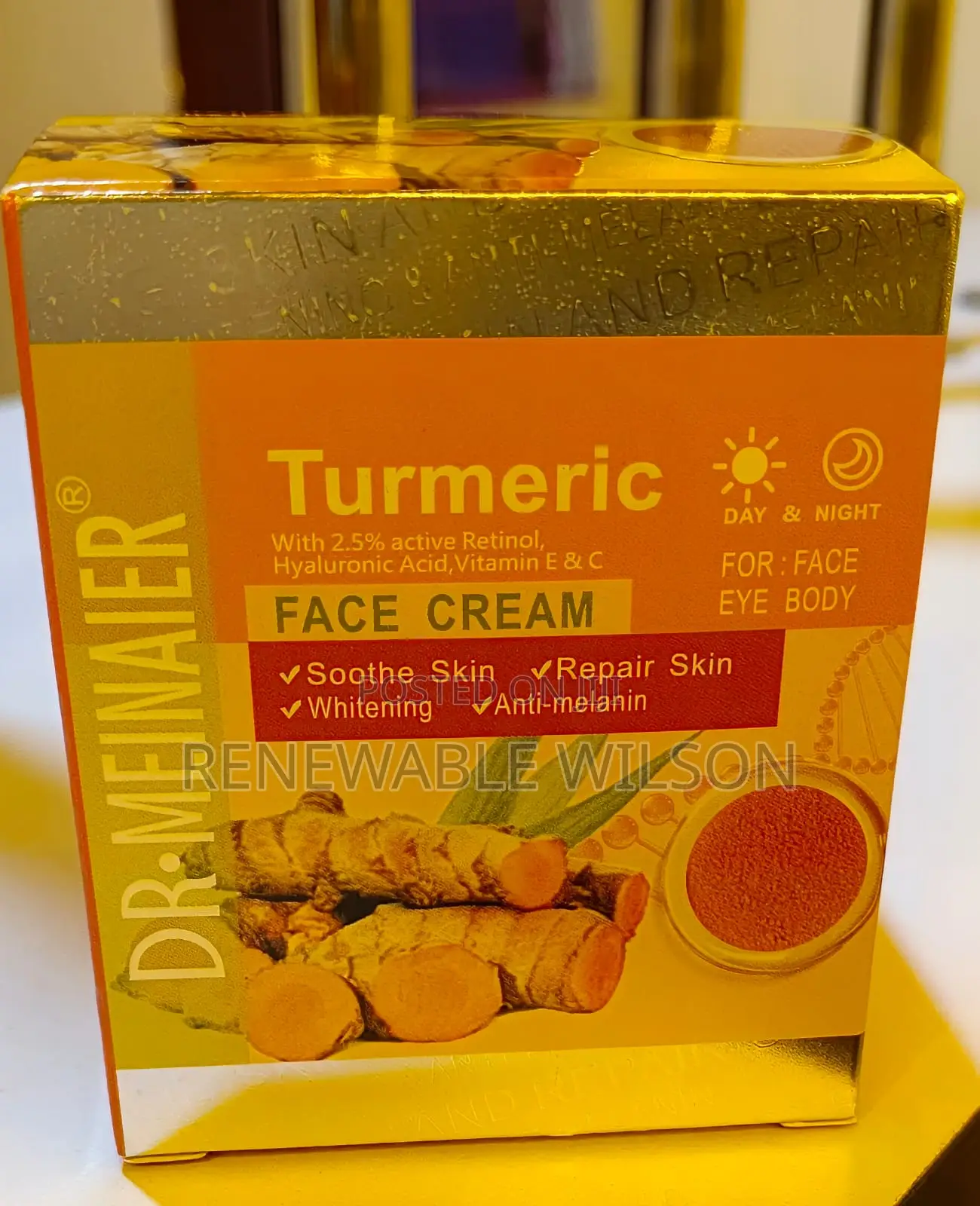 Tumeric Face Cream