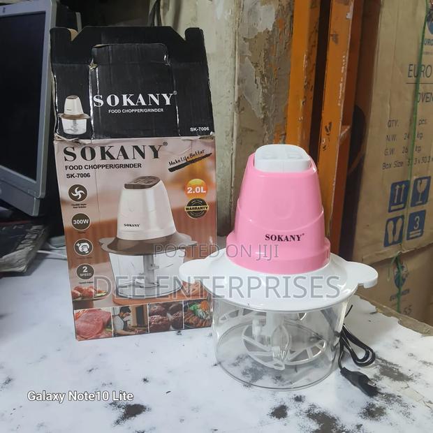 2l Sokany Electric Food Chopper - main view