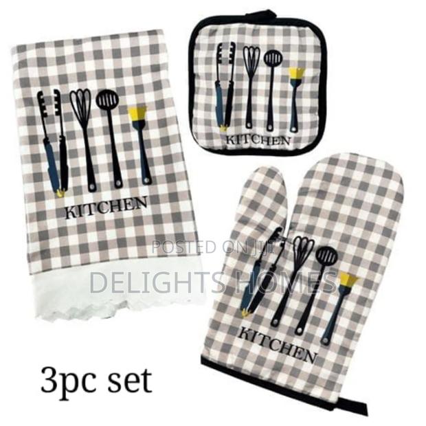 3pcs Kitchen Glove Set_haw