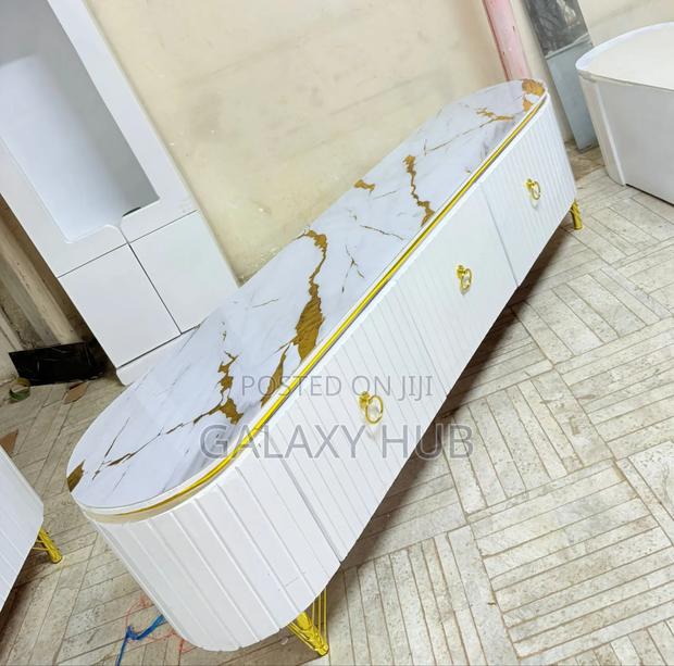 6fts  With Marble Coating Tv Stand