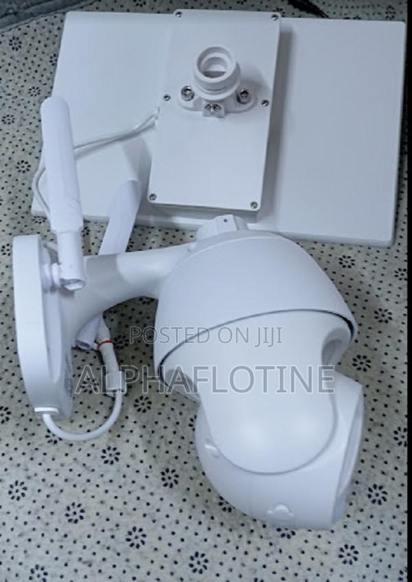 Solar CCTV Security Camera 360°,Ubox Simcard Enabled - main view
