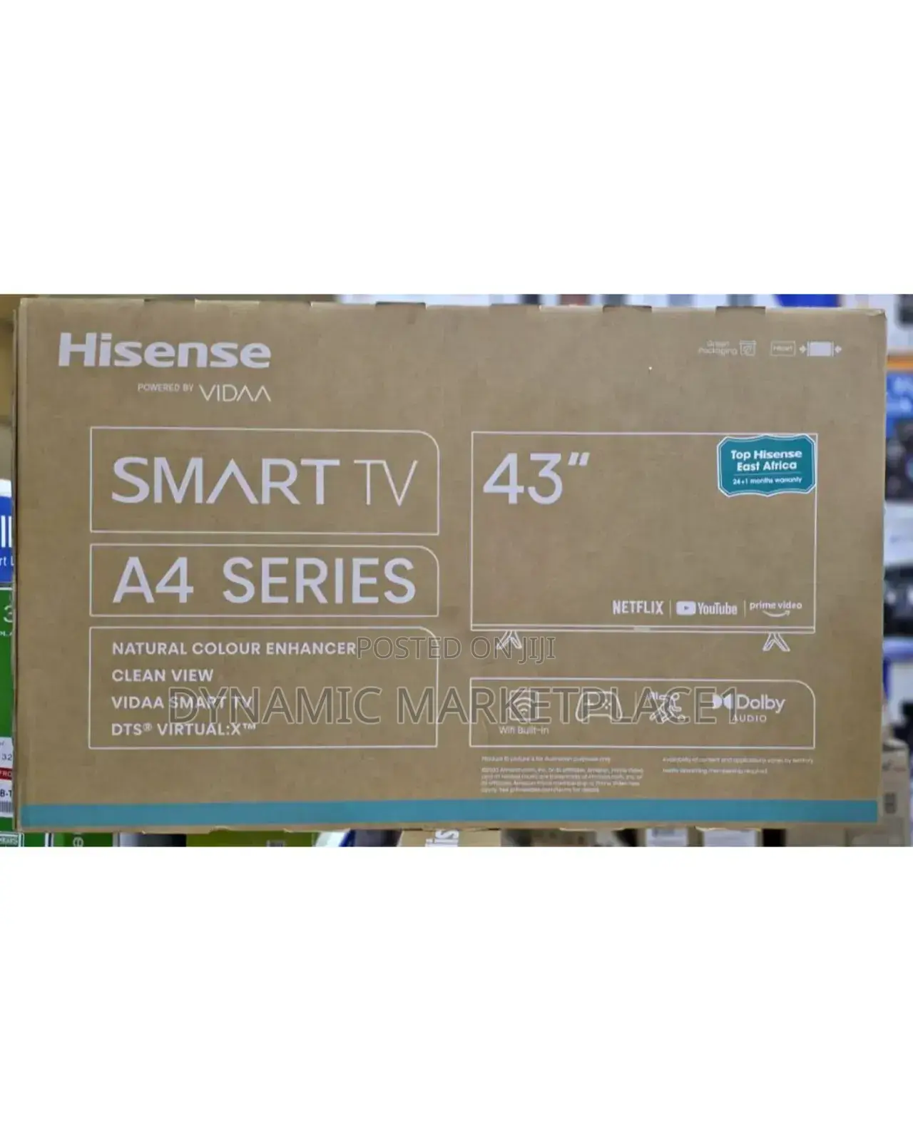 Hisense 43 Smart Frameless A4 Series Full Hd Tv