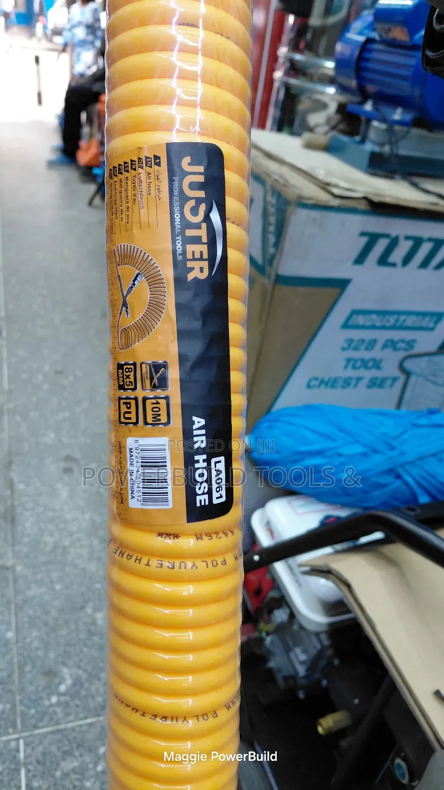Juster Air Hose Spiral Flexible 10m
