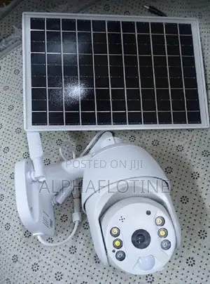 Intelligent Detection Ubox 4g CCTV Solar Camera