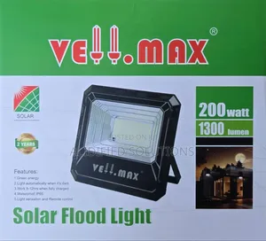 Vellmax 200w Solar Floodlight