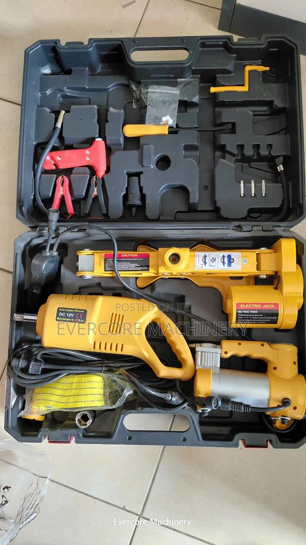 12v Multi-Function Electric Car Jack Impact Wrench Kit
Rescue Tool - main view