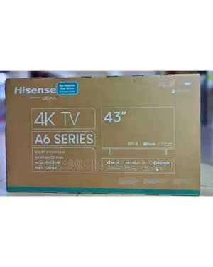 Immersive Hisense 43" Smart Uhd Frameless A6 Series Tv