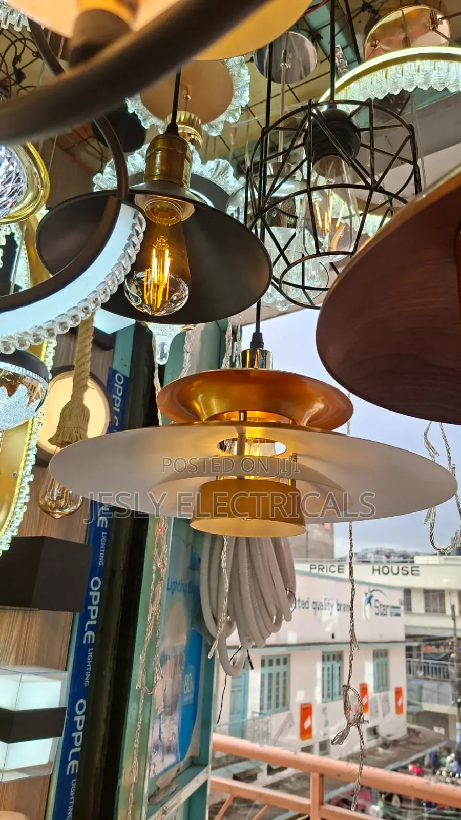 Vintage Hanging Light