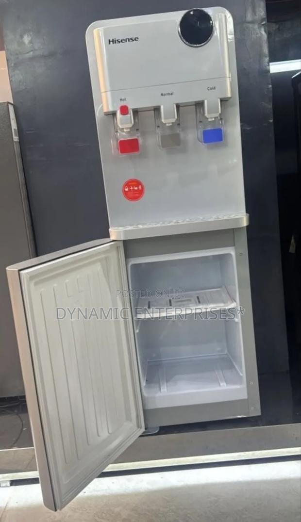Hisense Water Dispenser Silver Hot, Normal Cold 
With Compressor - thumbnail 2