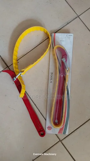 Heavy-Duty Strap Wrench Tool Oil Filter Opener
