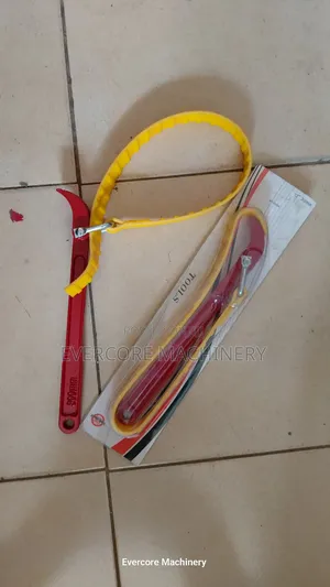 Heavy-Duty Strap Wrench Tool Oil Filter Opener
