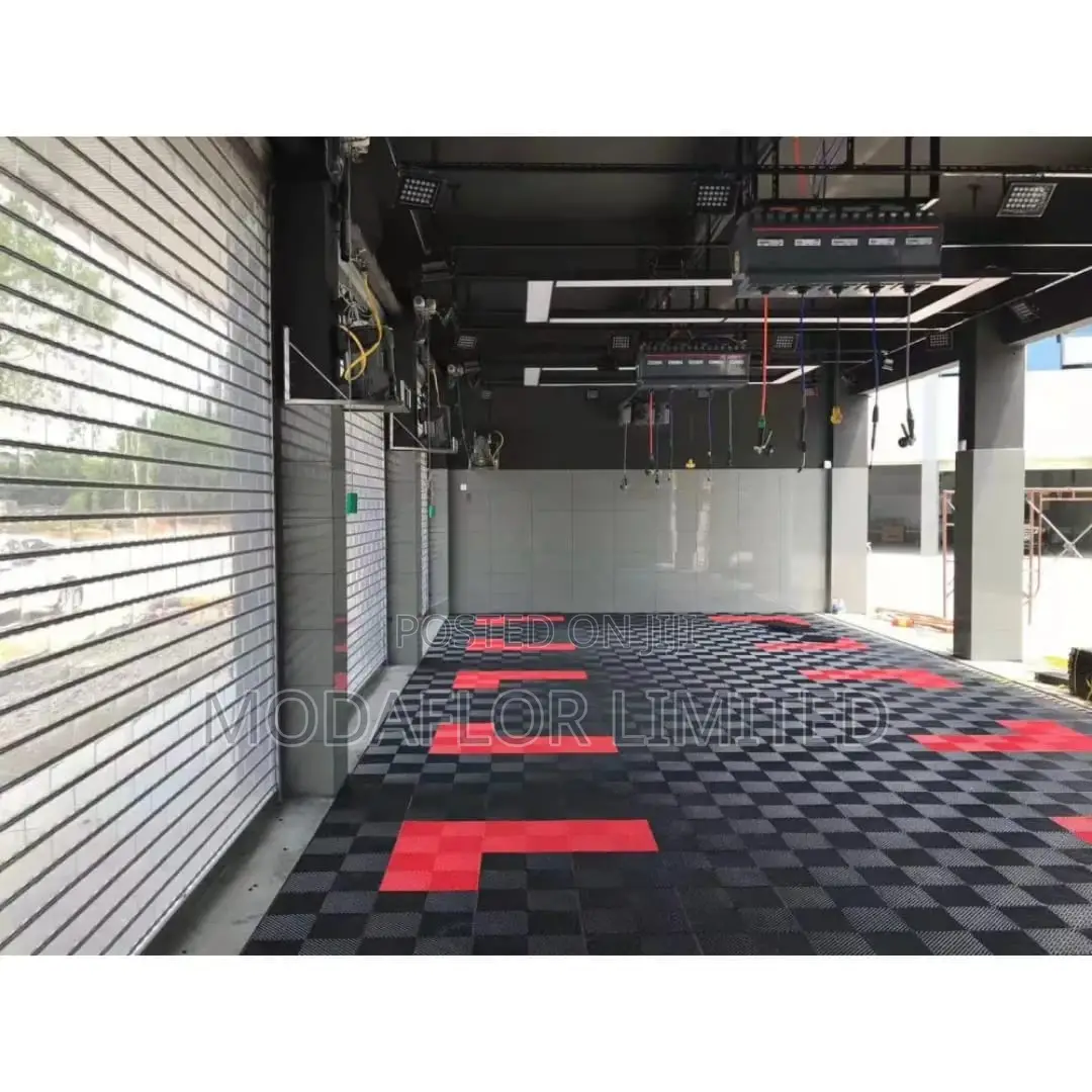 Heavy-Duty Interlocking Garage Mats – Tough Durable