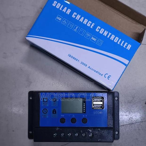 Solar Charge Control - main view